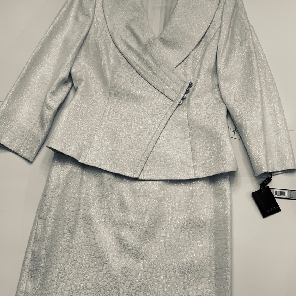 NWT Silver Dress suit size 2